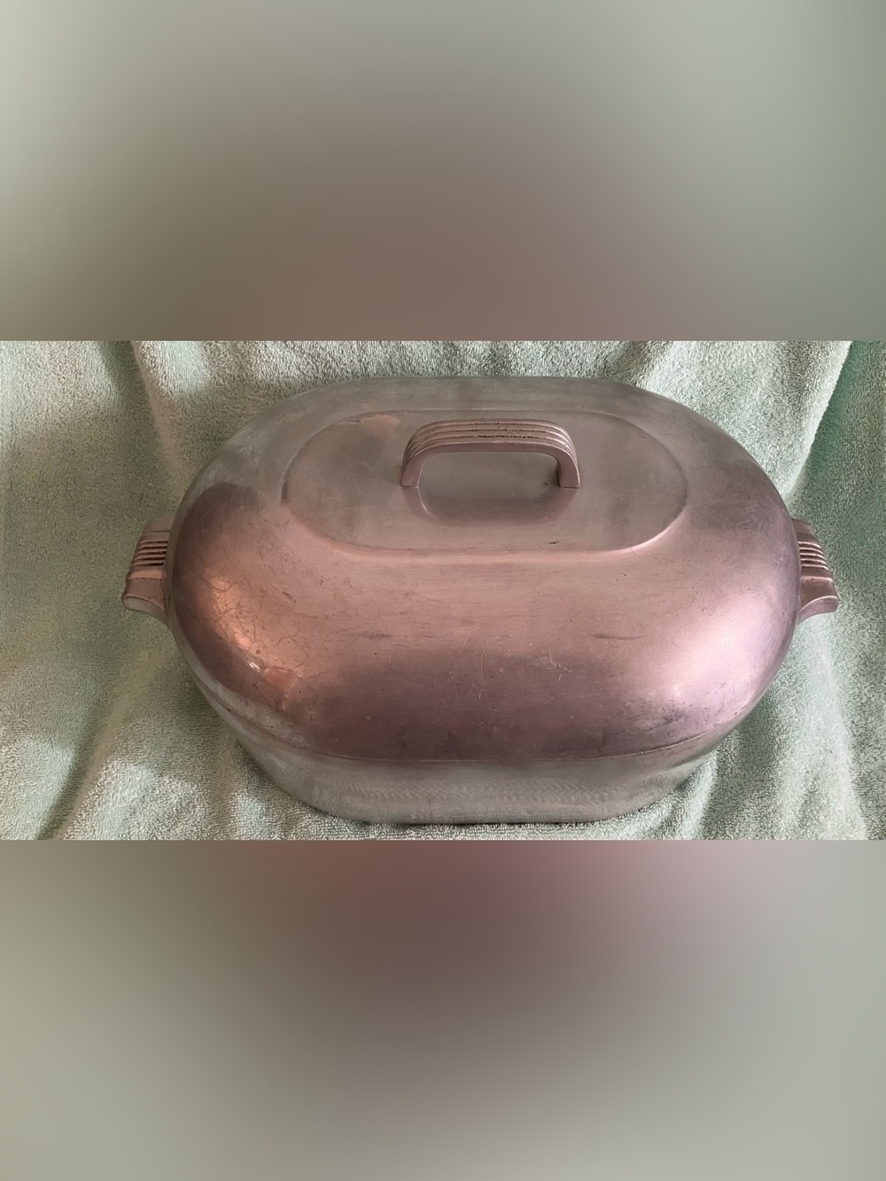 Vtg Wagner Ware Sidney -O- Magnalite 4269 M 17 Qt Roaster With Lid (NO Trivet)